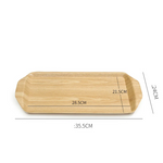 Water Willow Wooden Tray - Rectangular Tea & Serving Tray 