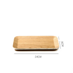 Water Willow Wooden Tray - Rectangular Tea & Serving Tray 