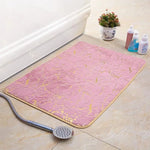 Modern Rectangular Washable Bath Mat – Non-Slip Area Mat