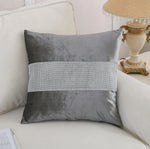 Luxurious Velvet Diamond Pillow Cover – Shining Decorative Throw Cushion