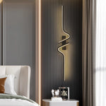 Modern Minimalist LED Strip Wall Light | Bedside Wall Sconce for Bedroom & Living Room