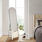 Versatile Full Body Floor Mirror -HD Nano Glass with Aluminum Alloy Frame