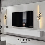 Modern Minimalist LED Strip Wall Light | Bedside Wall Sconce for Bedroom & Living Room