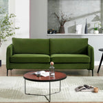 Luxurious Velvet Sofa Bed - Mid-Century Modern Couch for Living Room