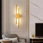 Modern LED Wall Lamp with USB Charging | Indoor Lighting Wall Sconce for Bedside, Living Room