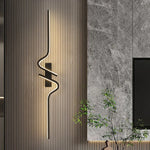 Modern Minimalist LED Strip Wall Light | Bedside Wall Sconce for Bedroom & Living Room