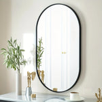 Oval Bathroom Vanity Mirror - Wall Hanging