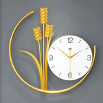 Modern Barley Wall Clock - Decorative Art Horologe for Home