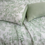 7-Piece Floral Comforter Set - Reversible Cotton Bedding with Sheets