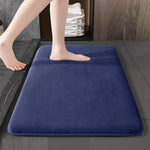 Super Absorbent Anti-Slip Coral Velvet Floor Mat – Soft Suede Bath Mat