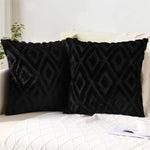 Velvet Throw Cushion Cover – Soft Square Cushion for Sofa & Bedroom Decor