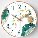 20cm Silent Battery Wall Clock – Stylish Plastic Decor