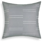 Nordic Gray White Geometric Pillowcase – Customizable Home Decor Cushion Cover for Living Room Sofa