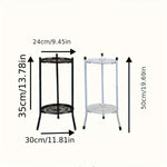 2-Tier Metal Plant Stand