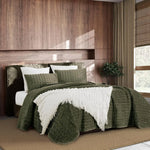 Corduroy King Bedding Set - Cozy 3-Piece Quilt