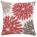 Coffee-Colored Plant Series Pillow Cover – Single-Sided Print