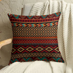 Bohemian Cotton Linen Cushion Cover – Ethnic Retro Totem Cushioncase for Sofa & Home Decor