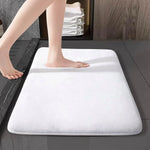 Super Absorbent Anti-Slip Coral Velvet Floor Mat – Soft Suede Bath Mat