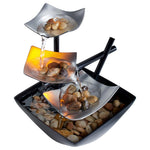 Tabletop Water Fountain - 3-Tier Decorative Fountain 