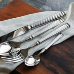 Hammered Stainless Steel Cutlery Set – Luxury Tableware for Every Occasion