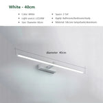 Modern LED Wall Light for Bathroom - Three-Color Adjustable Aluminum Wall Lamp