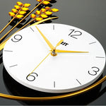 Modern Barley Wall Clock - Decorative Art Horologe for Home