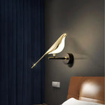 Modern LED Magpie Bird Wall Lamp | Art Decorative Lighting for Bedside, Bedroom, Living Room