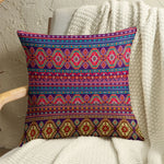 Bohemian Cotton Linen Cushion Cover – Ethnic Retro Totem Cushioncase for Sofa & Home Decor