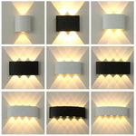  LED Wall Light - Modern Up/Down Fixture with Adjustable Wattage (2W-10W) 