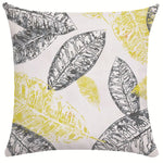 Coffee-Colored Plant Series Pillow Cover – Single-Sided Print