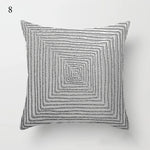 Gold Element Printed Pillowcase – Decorative Sofa and Bed Cushion Cover for Home and Car Decor