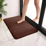 Super Absorbent Memory Foam Bath Mat – Soft, Non-Slip Bathroom 