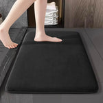 Super Absorbent Anti-Slip Coral Velvet Floor Mat – Soft Suede Bath Mat