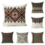 Bohemian Cotton Linen Cushion Cover – Ethnic Retro Totem Cushioncase for Sofa & Home Decor