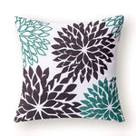 Coffee-Colored Plant Series Pillow Cover – Single-Sided Print