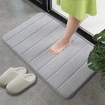 Super Absorbent Memory Foam Bath Mat – Soft, Non-Slip Bathroom 