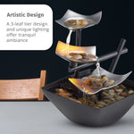 Tabletop Water Fountain - 3-Tier Decorative Fountain 