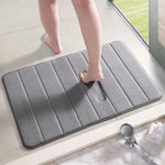 Super Absorbent Memory Foam Bath Mat – Soft, Non-Slip Bathroom 