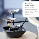 Tabletop Water Fountain - 3-Tier Decorative Fountain 