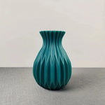 Water Cultivation Imitation Ceramic Plastic Vase – Modern Minimalist Home Decor