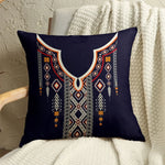 Bohemian Cotton Linen Cushion Cover – Ethnic Retro Totem Cushioncase for Sofa & Home Decor