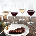 Elegant 12-Piece 12oz Stemmed Glass Set