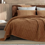 Corduroy King Bedding Set - Cozy 3-Piece Quilt