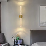 Modern LED Crystal Wall Light | Nordic Bedside Lamp for Bedroom & Living Room