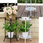 2-Tier Metal Plant Stand