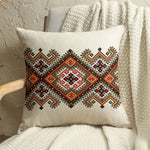 Bohemian Cotton Linen Cushion Cover – Ethnic Retro Totem Cushioncase for Sofa & Home Decor