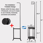 2-Tier Hanging Plant Stand