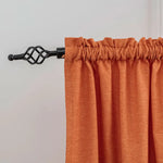 Farmhouse Curtains Rod Pocket Style for Bedroom and Living Room