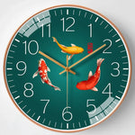 20cm Silent Battery Wall Clock – Stylish Plastic Decor