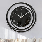 Modern Acrylic Wall Clock with Swinging Pendulum 